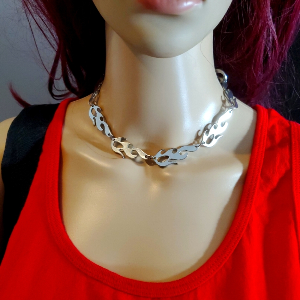 Flame Chain Necklace